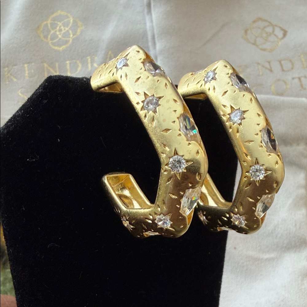 Kendra Scott Holland Gold Hoop Earrings